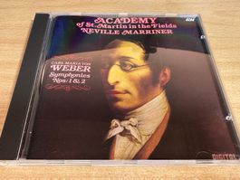 D8 Carl Maria Weber St. Martin Marriner Symphonies No 1 & 2