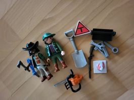 Playmobil figurine Mitarbeiter / travailleurs