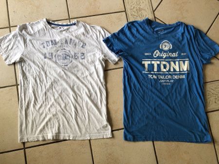 ☀2 Tom Tailor T-Shirts Gr.M