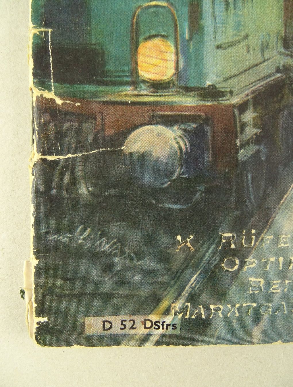 Märklin Modellini di ferrovie: MÄRKLIN KATALOG 1952 – Usato da Grüningen venduto da Kartensammler 3