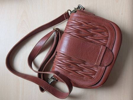 Lederhandtasche Summum braun