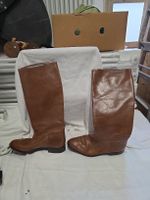 Navyboot Davos Gomma Lederstiefel Gr. 41 Braun – Echtleder –