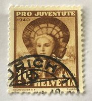 PRO JUVENTUTE  BRIEFMARKEN GESTEMPELT  