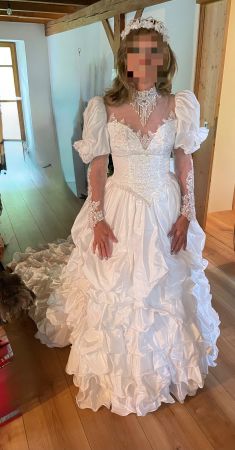 Märchenhaftes Brautkleid von Gianni Balenti, neu