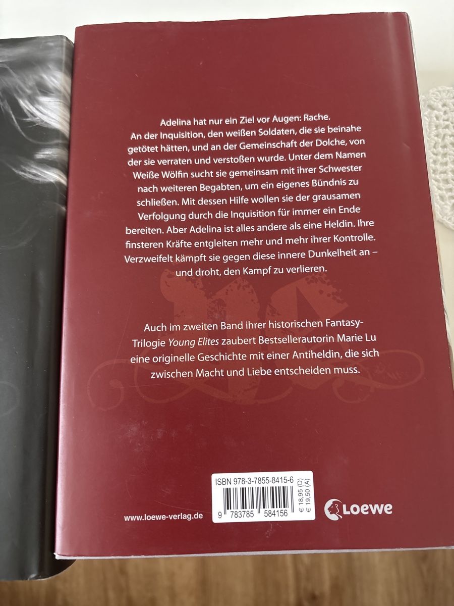 Bücher: Young Elites / Marie Lu – Gebraucht aus Amriswil von SCHLOSSGEISTLI 3