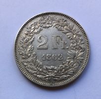 1862 2 Franken vz+