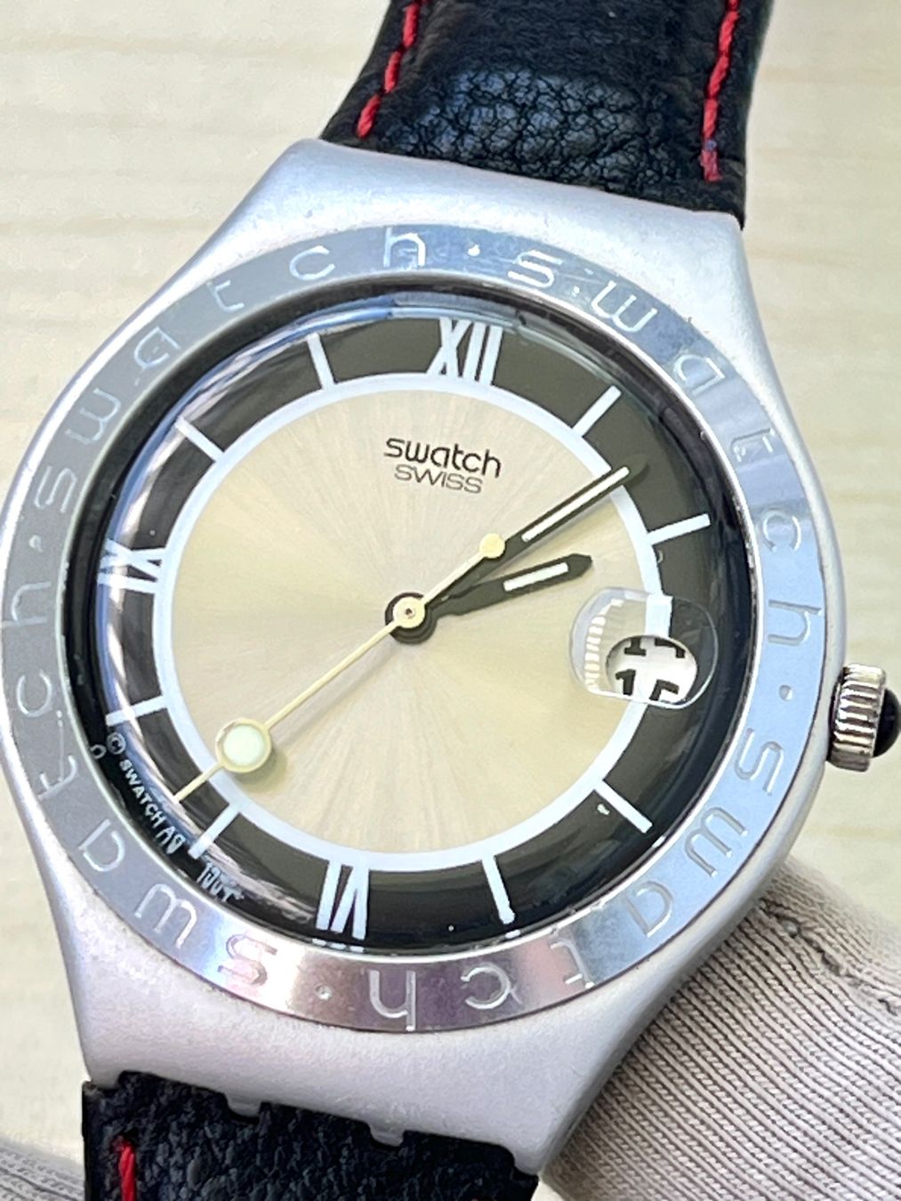 Swatch Orologi: Swatch Uhr, Sommer-Look! – Usato da Grenchen venduto da chththl 3