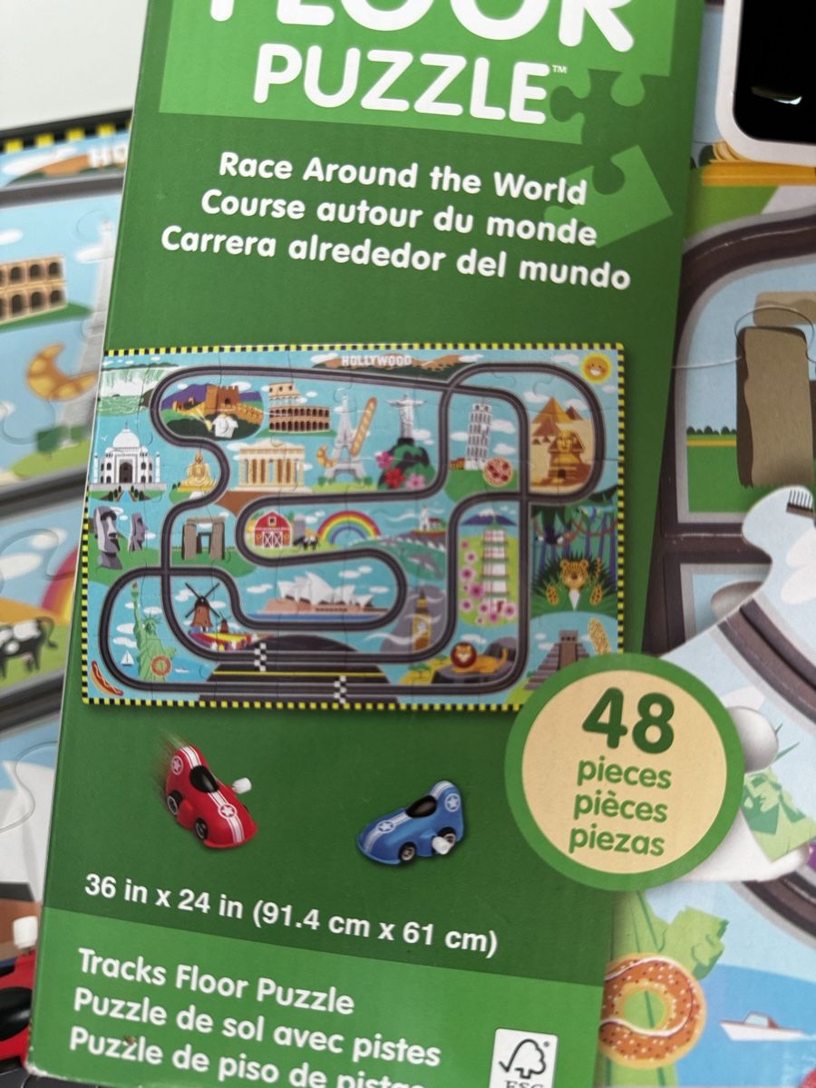 Puzzle: Melissa & Doug Weltreise Puzzle mit Autos – Usato da Goldau venduto da mira221 1