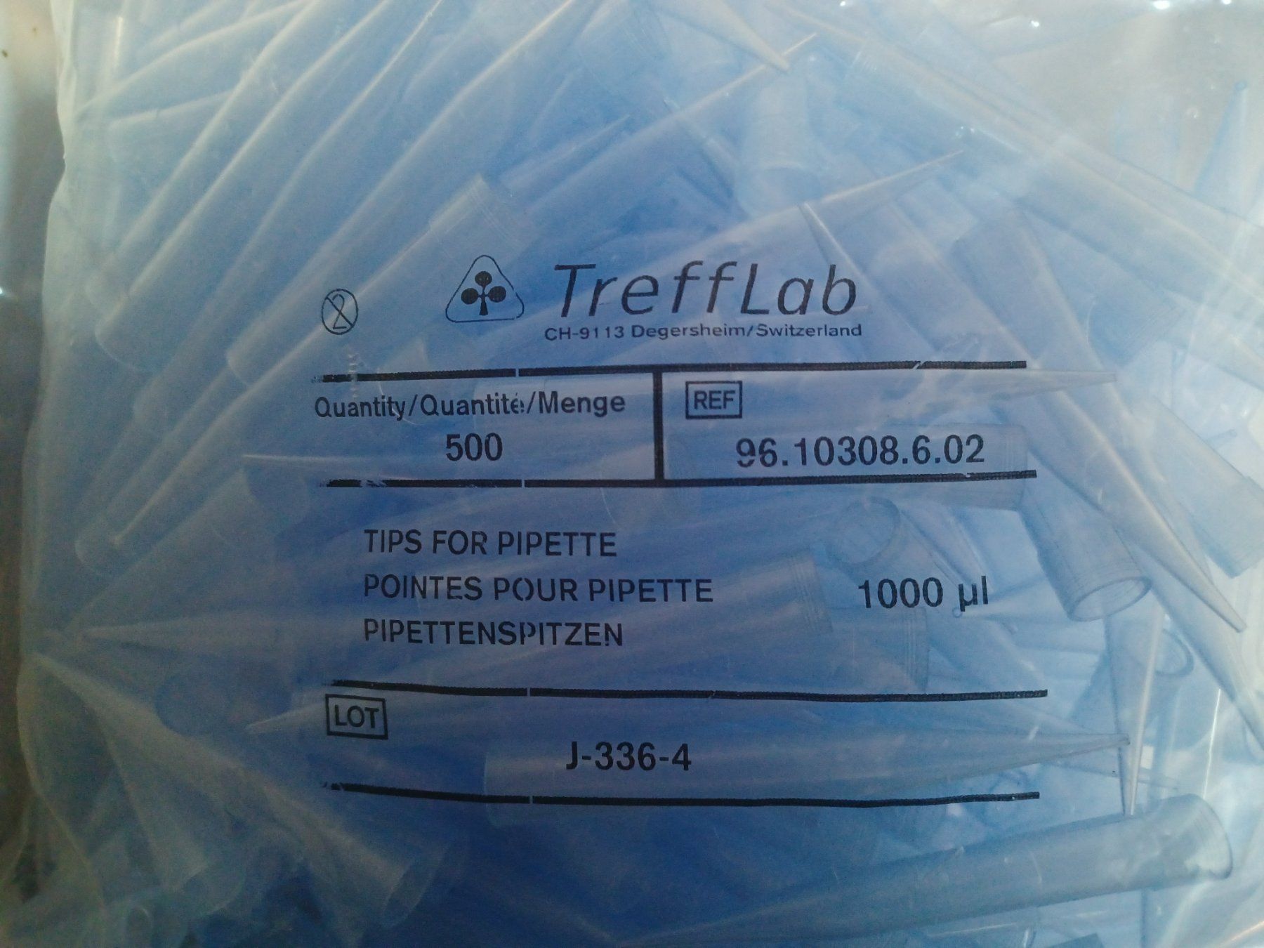 Tecnologia medica: Pipettenspitzen 1ml 1000ul Treff Lab – Nuovo e nell'imballaggio originale da Schupfart venduto da philippb06 1
