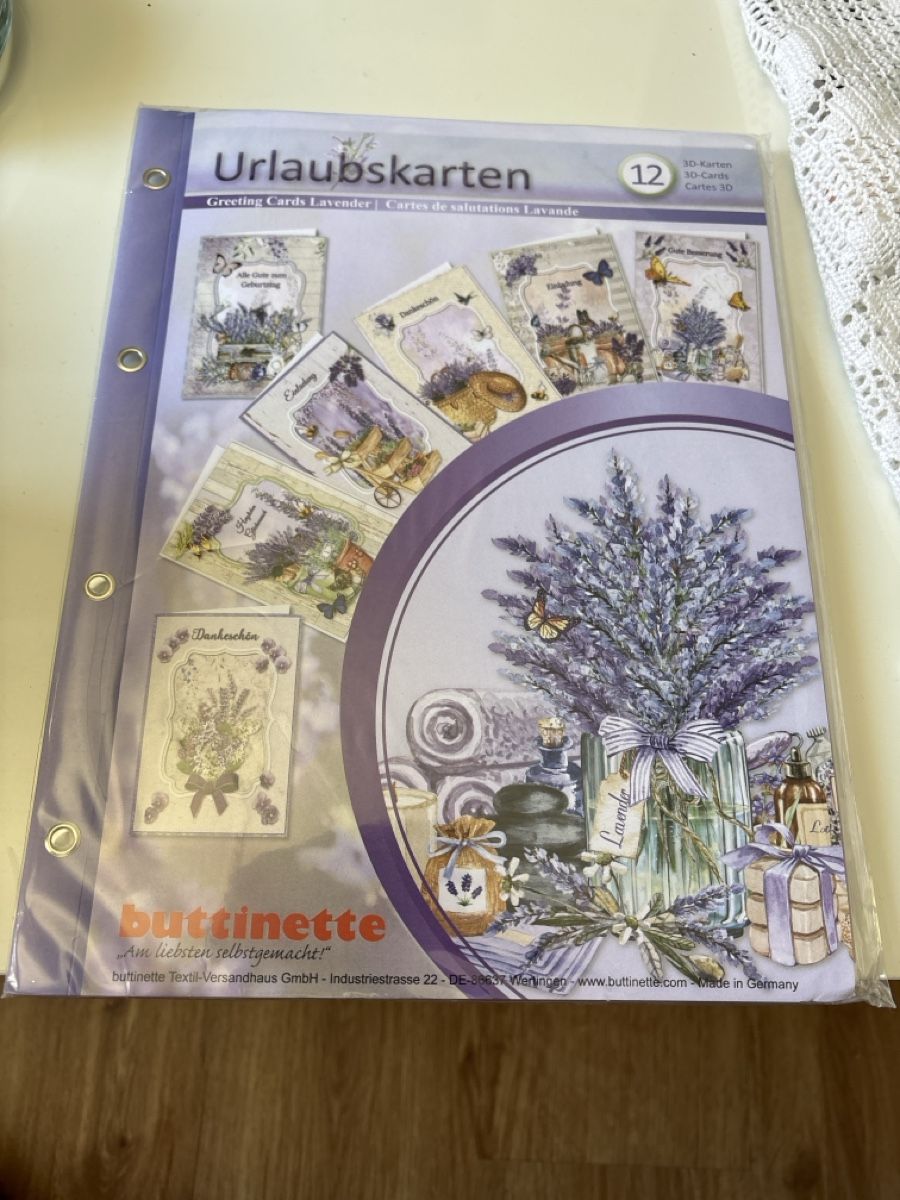 Kit bricolage: 36x 3D-Karten zum basteln  – Nuovo e nell'imballaggio originale da Amriswil venduto da SCHLOSSGEISTLI 4