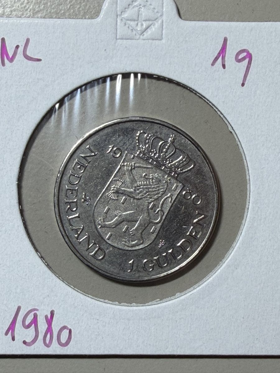 Tutti le monete: Pays-bas - 1 gulden - 1980 – Usato da Payerne venduto da Mike1682
