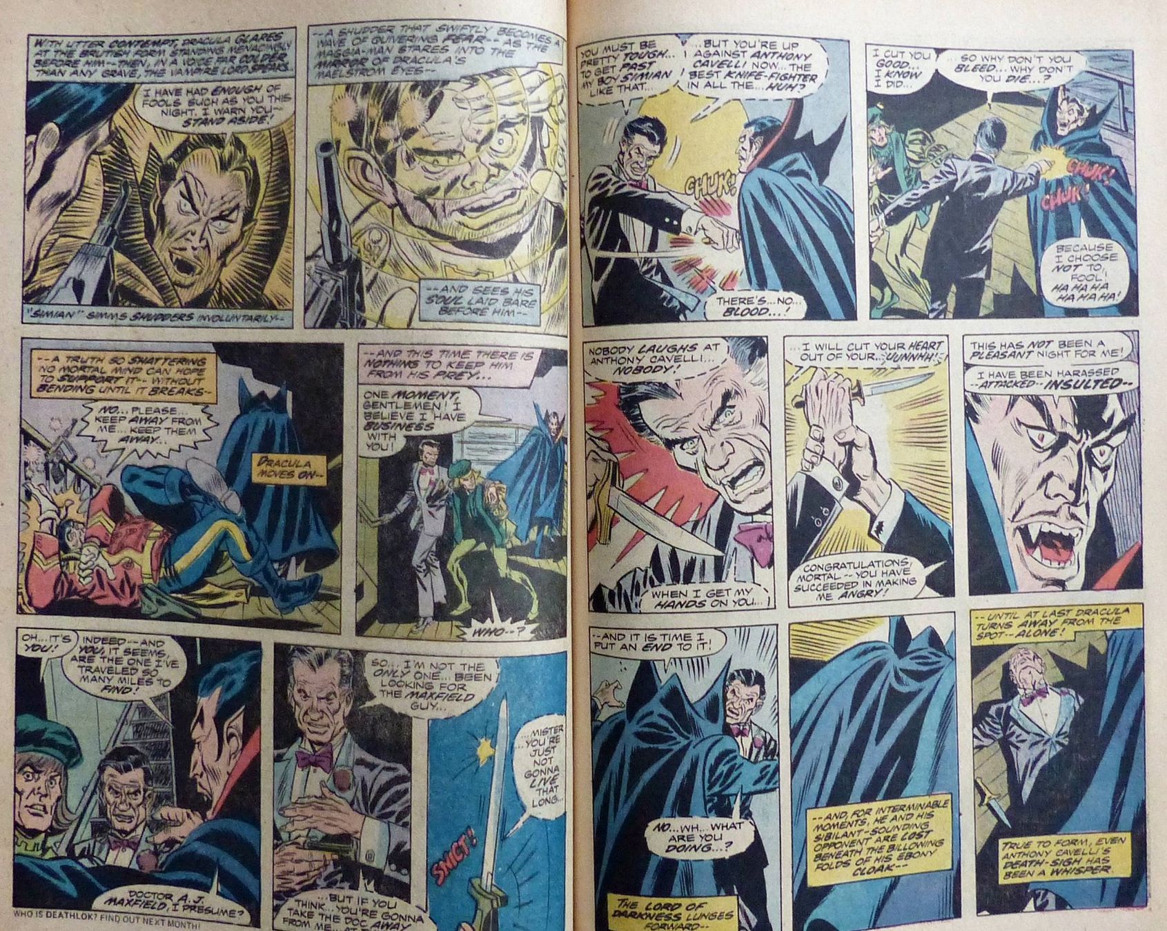 Fumetti: SPIDER-MAN GIANT SIZE #1 AND DRACULA MARVEL 1974 – Usato da Lugano venduto da YouWantUS 2