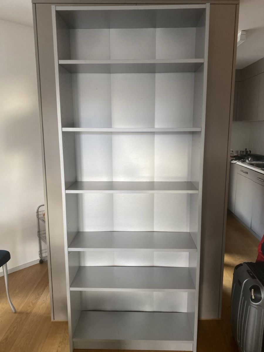 Scaffali: Tall Grey Bookcase with Adjustable Shelves - Storage! – Nuovo (secondo la descrizione) da Zürich venduto da raf_kx9v