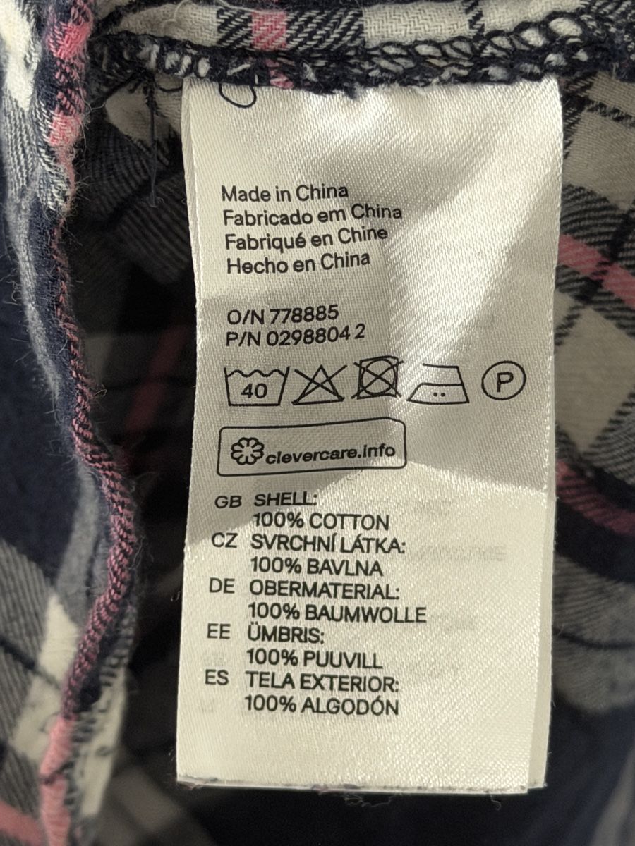 H&M Blusen: Karo-Hemd H&M Gr. 38 – Gebraucht aus Rain von Heike5284 2