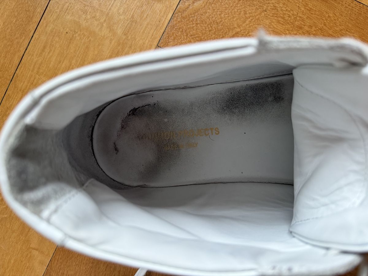 Scarpe da uomo: Common projects Achilles mid white eu46 – Usato da Lausanne venduto da steveoare 4