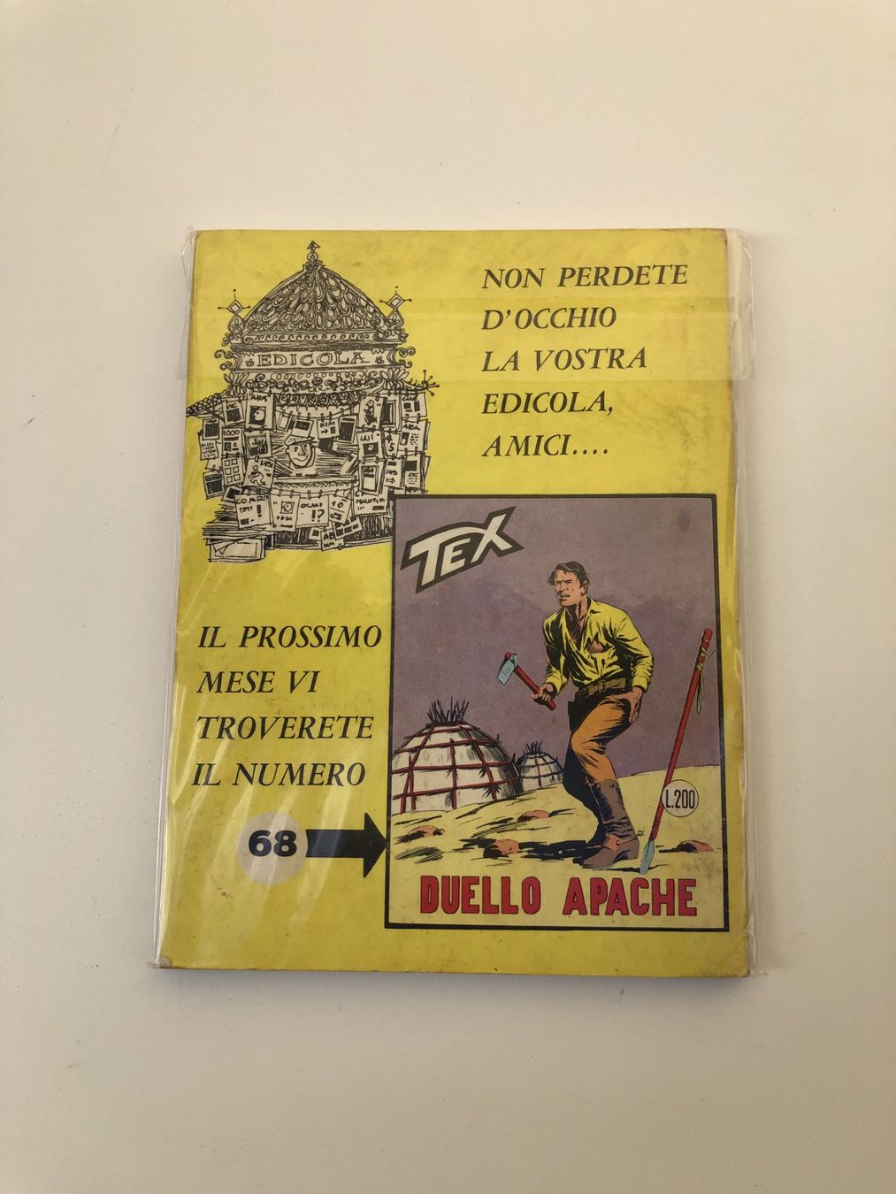 Fumetti: Tex nr. 67 - 200 lire – Usato da Rivera venduto da lor_p69f 1