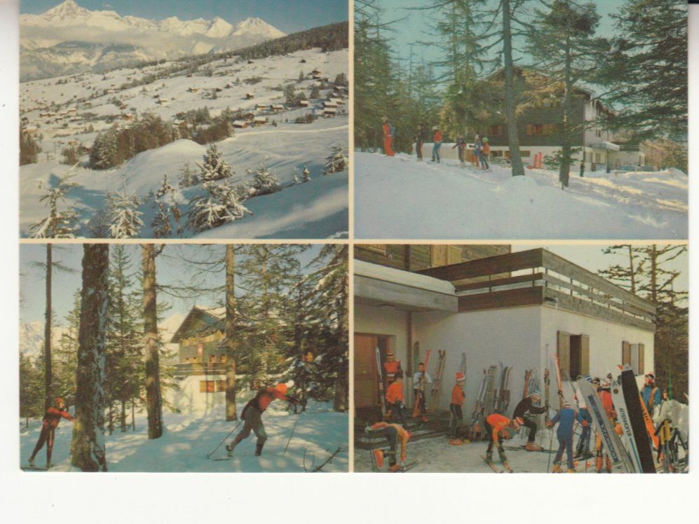 Ansichtskarten: Bürchen 1988 – Gebraucht aus Bürglen TG von StampGraf