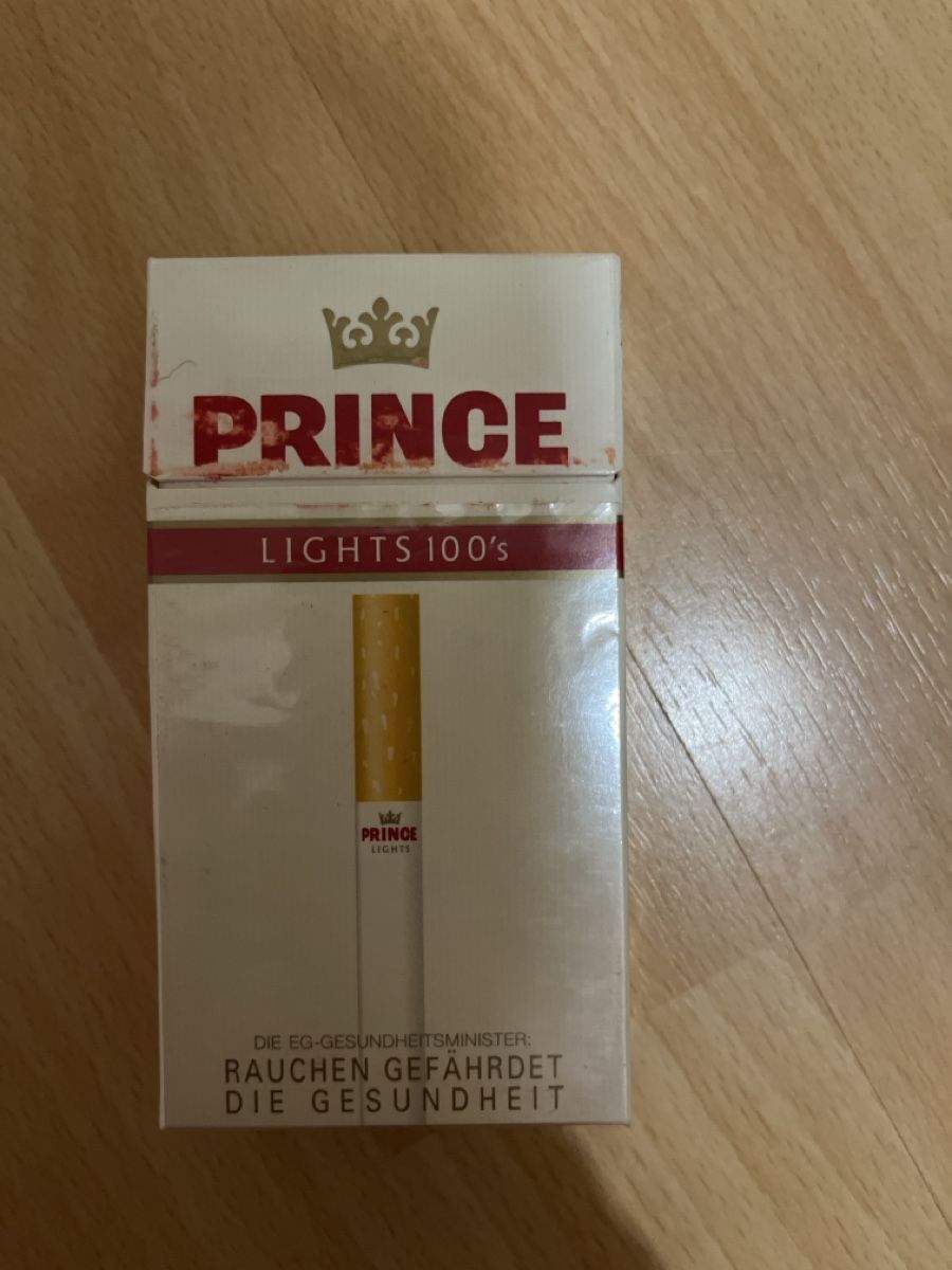 Sigari: Prince Lights 100's aus D-Mark Zeiten – Usato da Arch venduto da sibylle.anne 1