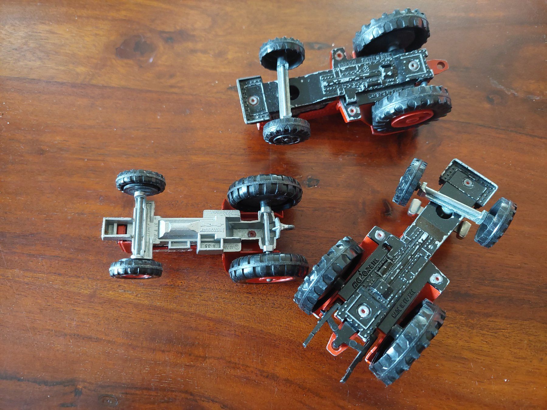 Matchbox Modellini d'auto: Matchbox / Majorette Traktoren 3-er-Set – Usato da Beckenried venduto da Havacola 7