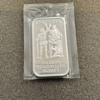 1 Unze Silber Barren 700 J Eidgenossenschaft Rütli ovp 1
