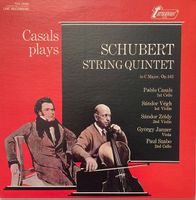 Schubert – String Quintett, op. 163 (LP, 1971, Pablo Casals)