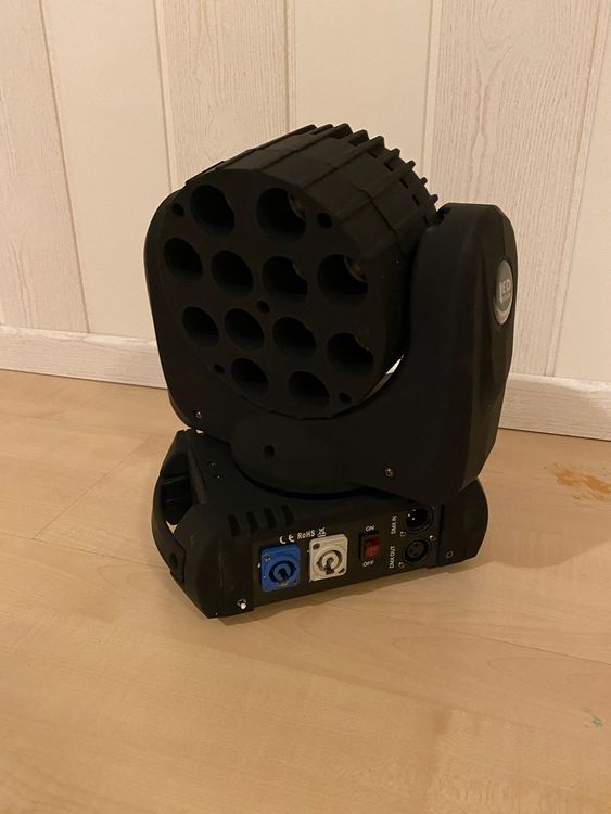 5x 12x12W Moving Head LED Beam RGBW (Gebraucht) in für CHF 324 – nur ...