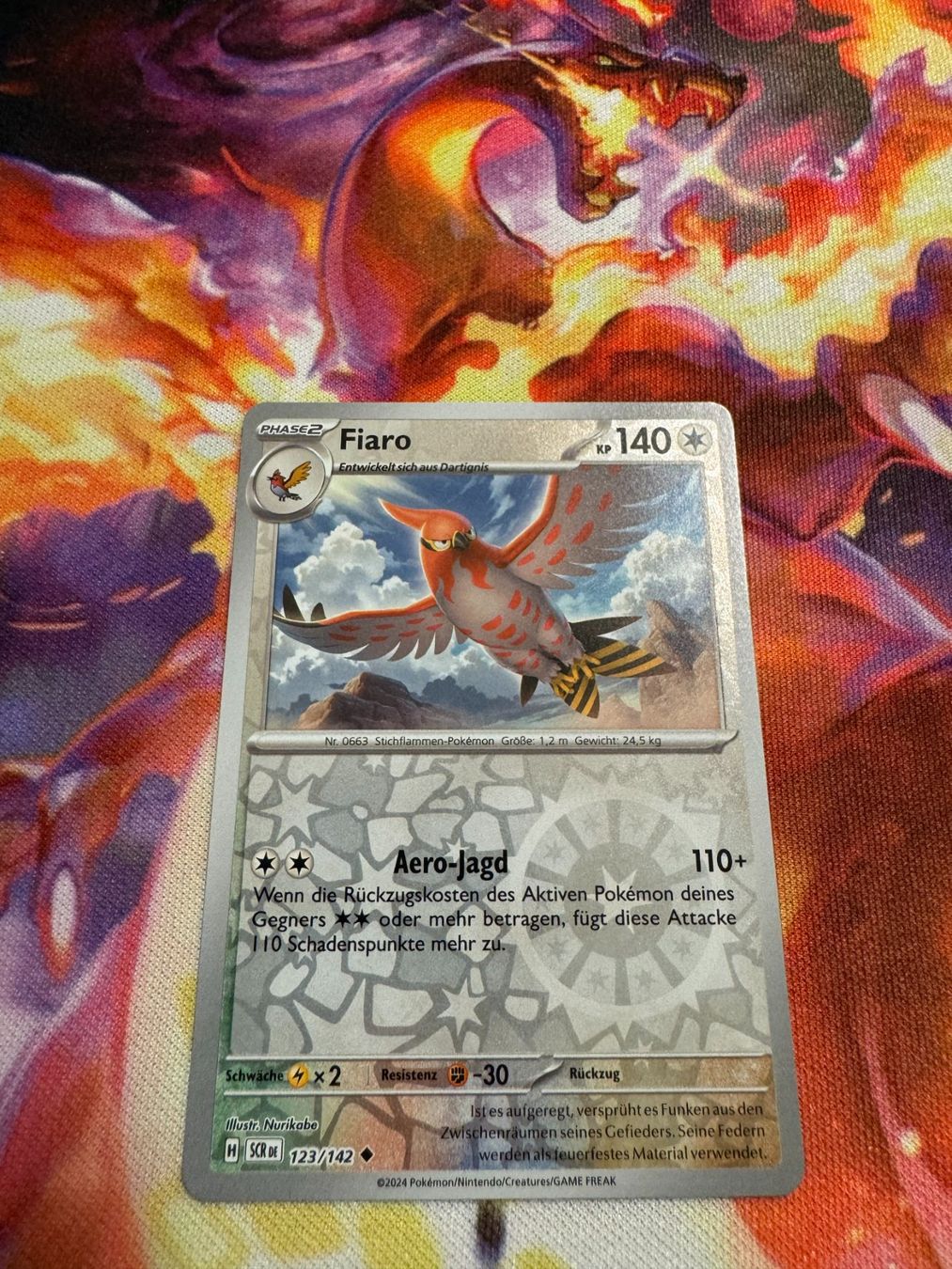Pokémon Carte collezionabili: Fiaro (SCR 123) / Reverse Holo / Stellarkrone – Nuovo (secondo la descrizione) da Bülach venduto da CherryBlu