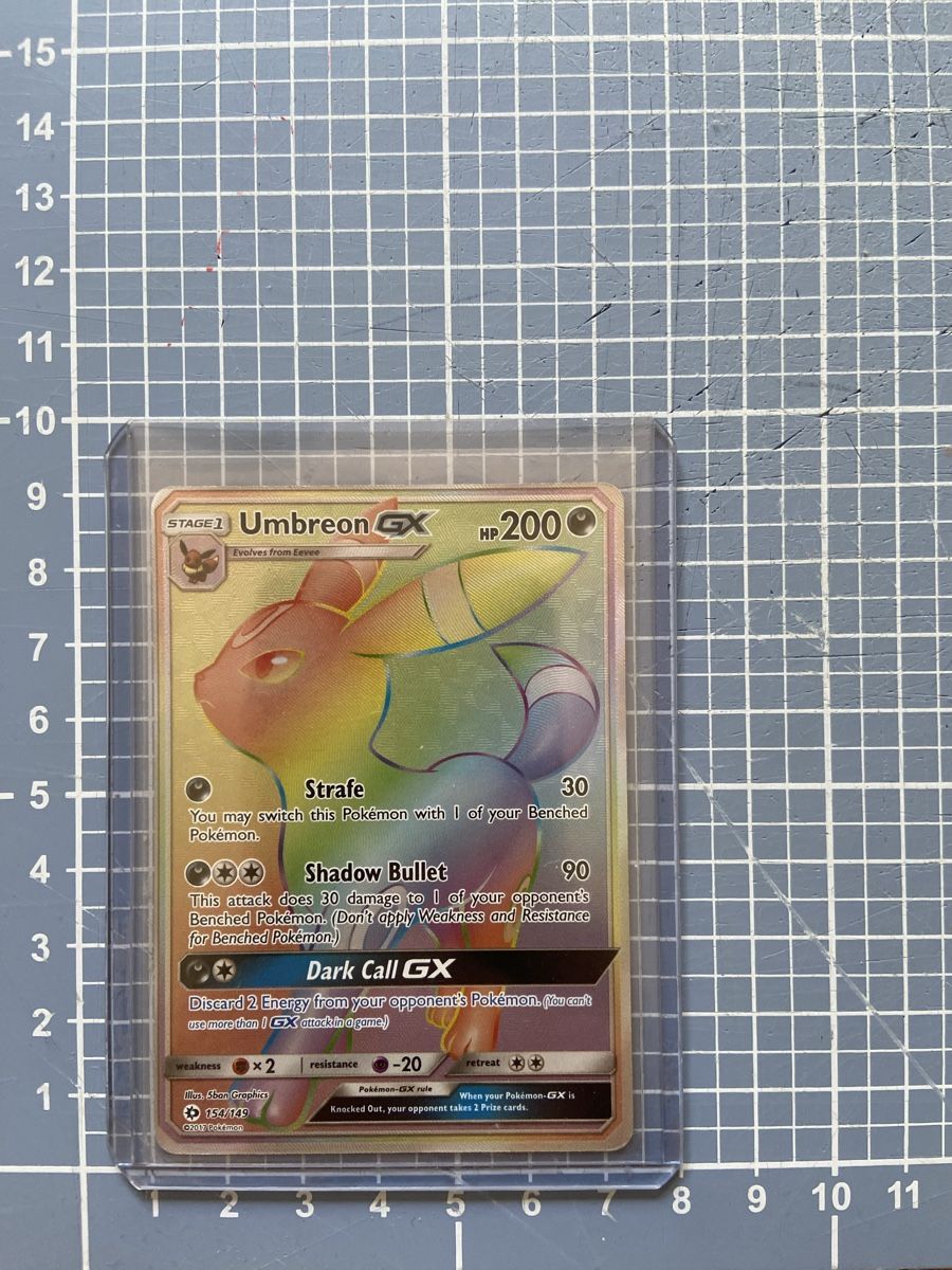Pokémon Carte collezionabili: Umbreon Rainbow GX – Nuovo (secondo la descrizione) da Zürich venduto da Marlon_21