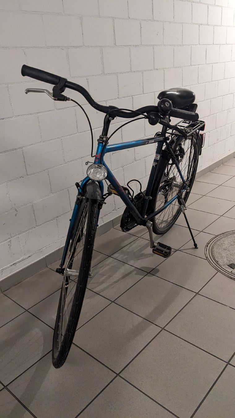 Stern Citybike blau 28 Zoll mit Gepäckträger (D'occasion) à Romanshorn ...