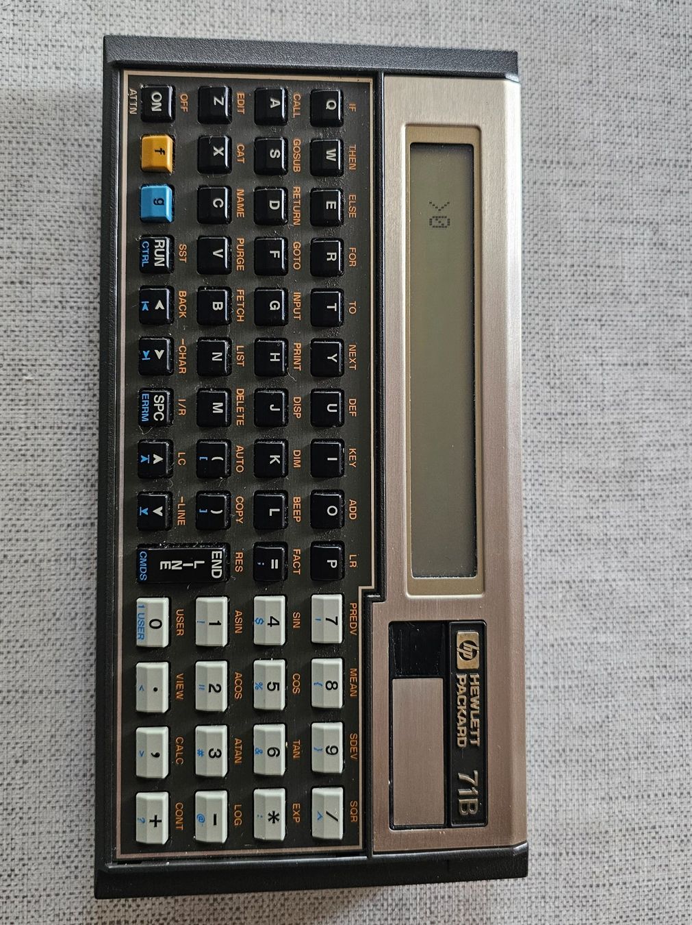 Hewlett Packard Taschenrechner: HP 71B Taschenrechner – Gebraucht aus Allenwinden von plasma66
