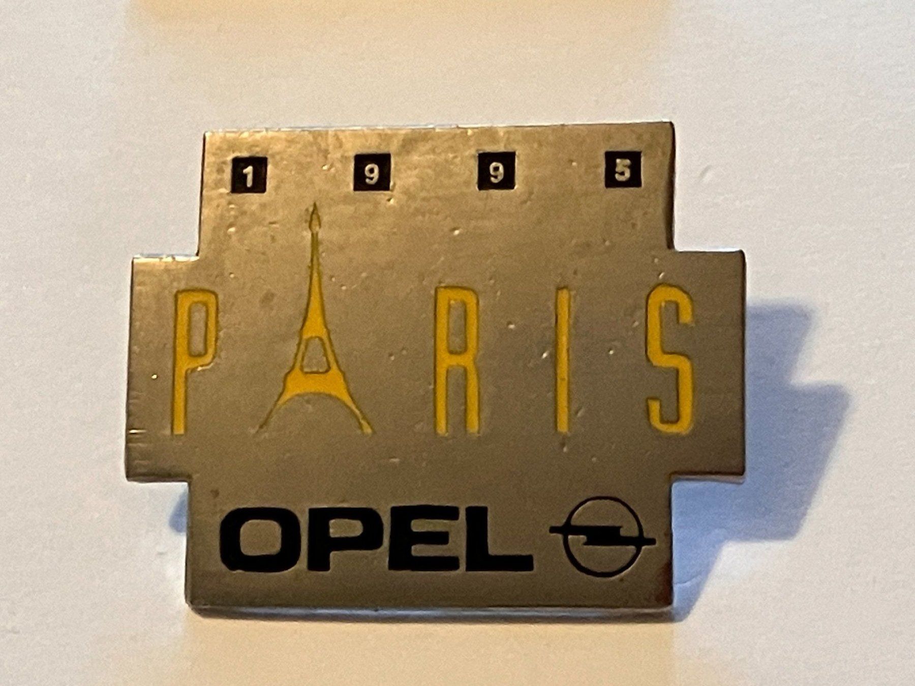Placchette & Badge: 1 Pin Opel Paris 1995 – Usato da Basel venduto da djwwpp