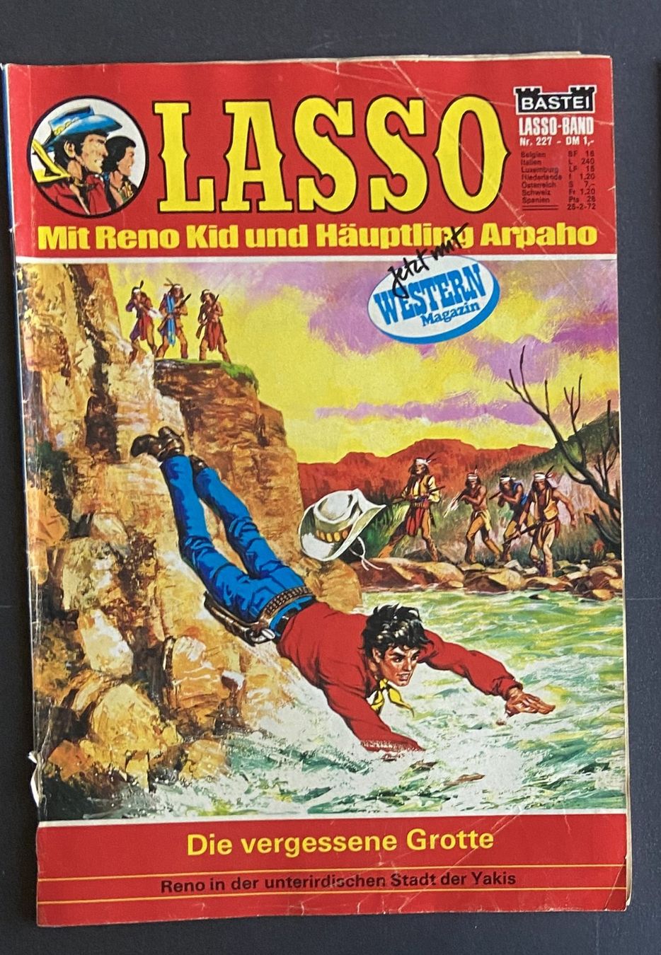 Fumetti: Comic Hefte Lasso 1970er Jahre Nr. 227 – Usato da Böckten venduto da Hansi36