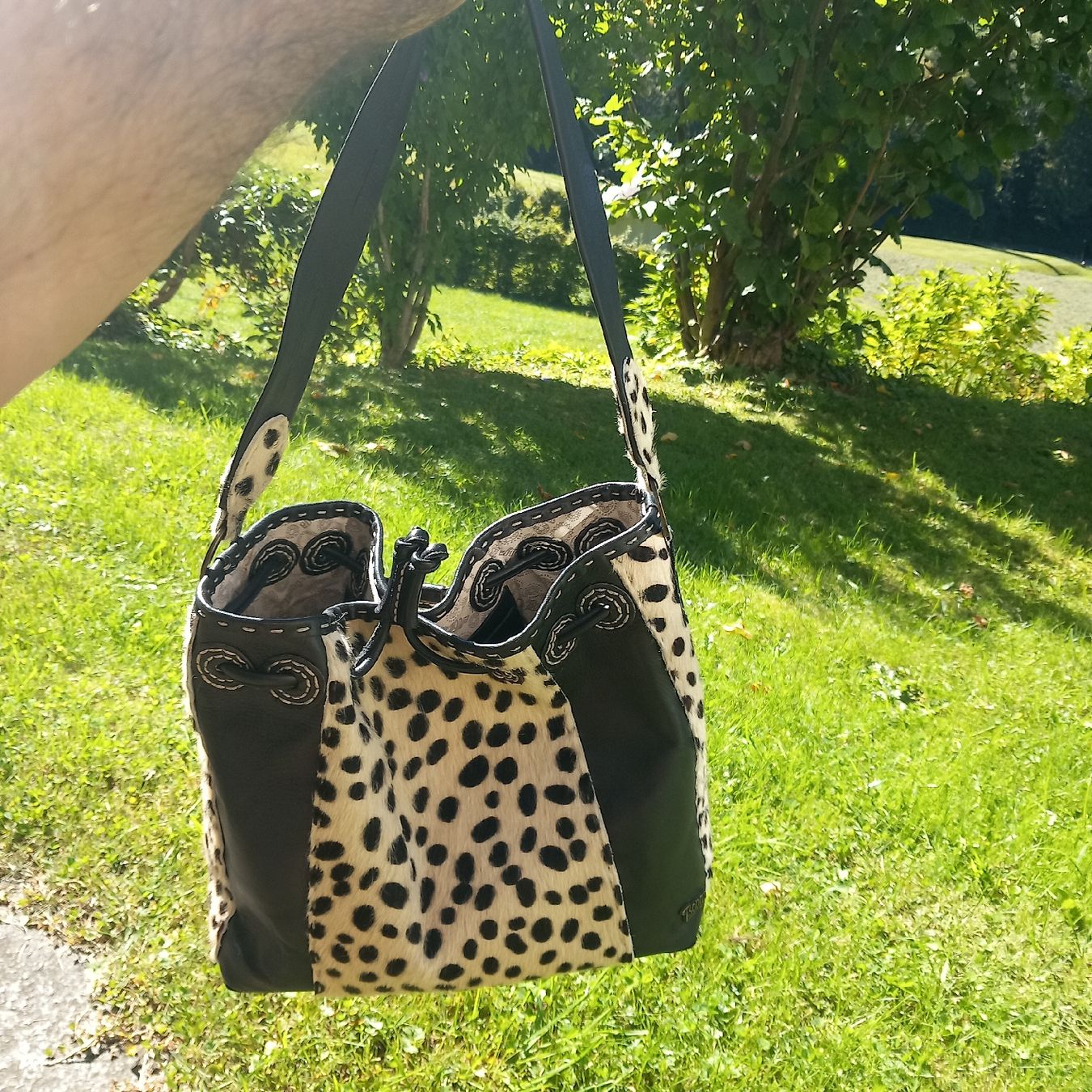 Taschen für Damen: Tsonga Set Handtasche und Slipper Echtleder.Exquisite design – Gebraucht aus Ebnat-Kappel von blazzi 5