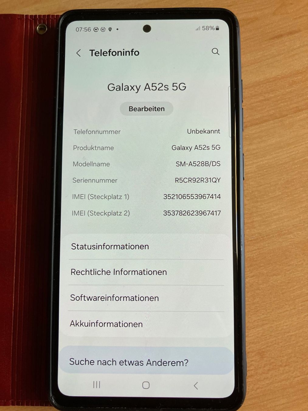 Samsung Telefoni cellulari / Smartphones: Samsung Galaxy A52s 5G 128GB – Usato da Schattdorf venduto da andalusa 2