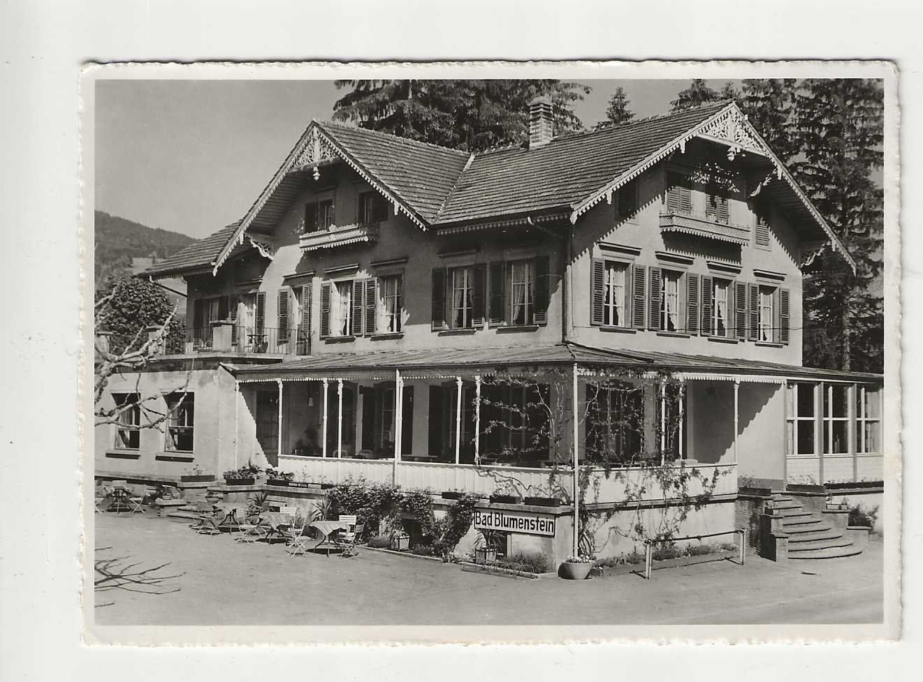 Ansichtskarten: Blumenstein-Bad, ca 1950-er – Gebraucht aus Spiez von Niesen20