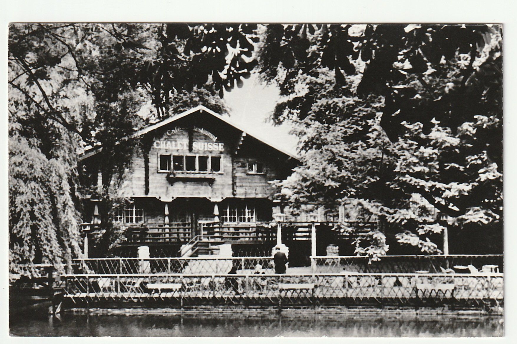 Cartoline postali: AK Rotterdam, Chalet Suisse Restaurant Park Schweiz Stil – Nuovo (secondo la descrizione) da St. Gallen venduto da Ricardo_Deals