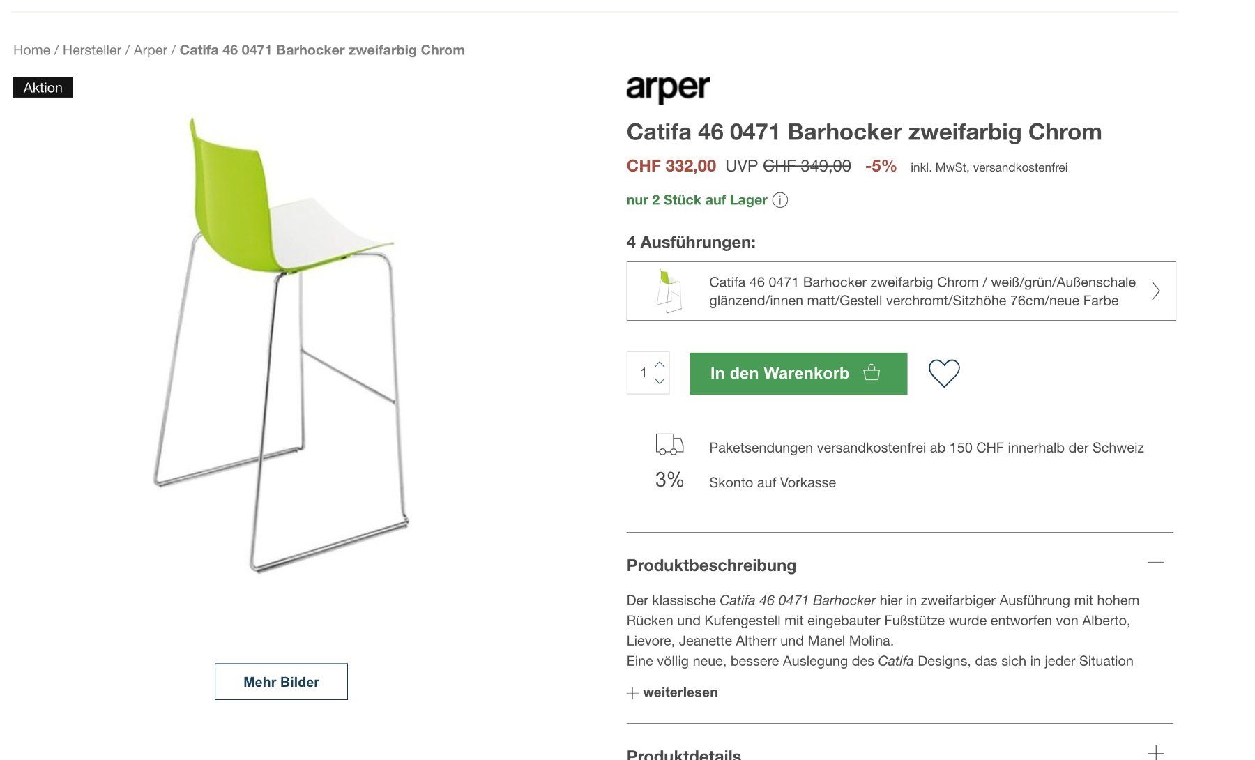 Arper Stühle: Arper Califa Chairs set of 6 + TABLE – Gebraucht aus Basel von ell_z898 6