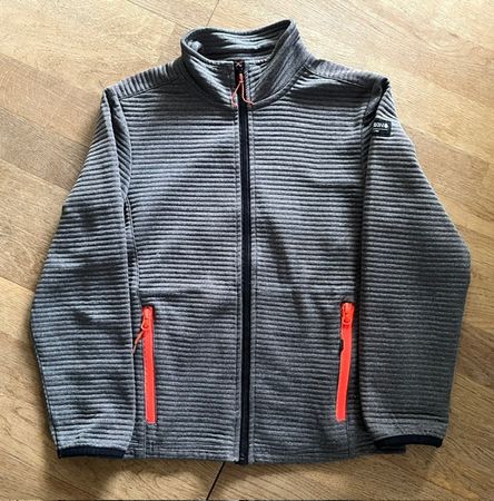 Schönes Pulli-Jäckchen in geripptem Stoff
