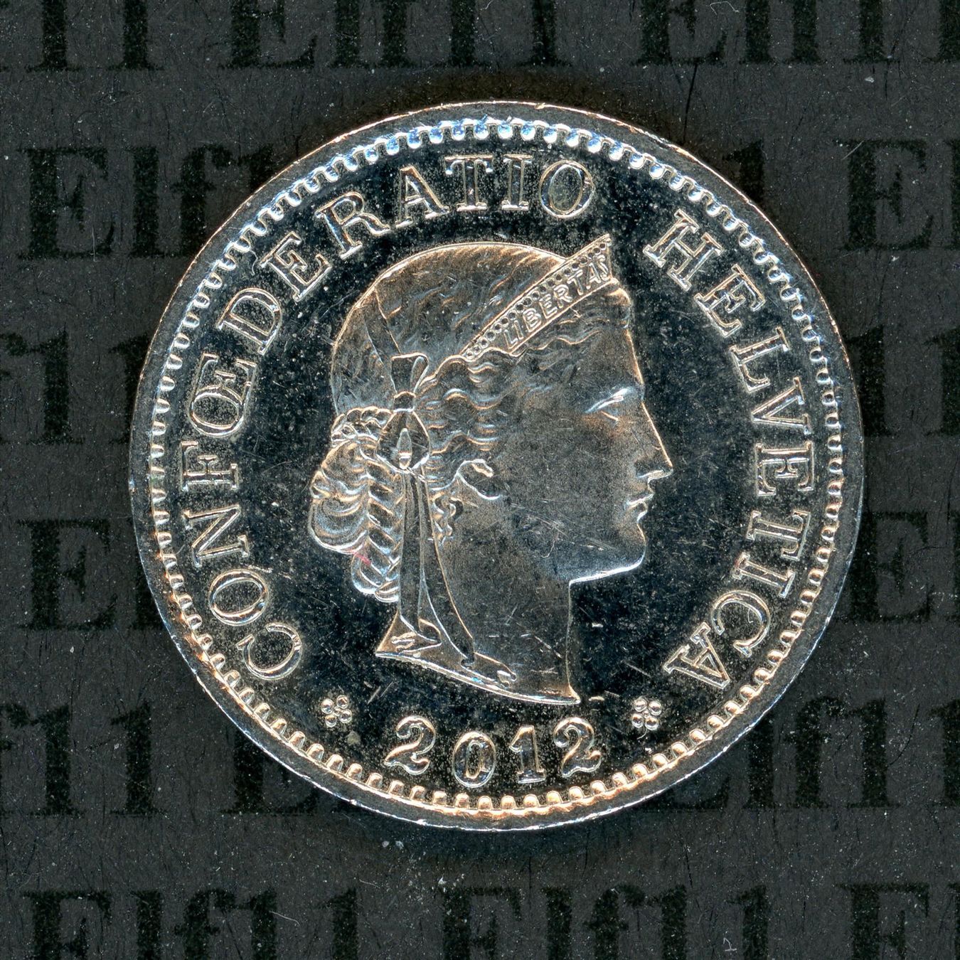 Tutti le monete: CHF___0.10 2012 vz+ 10 Rappen – Usato da Widnau venduto da Elf11