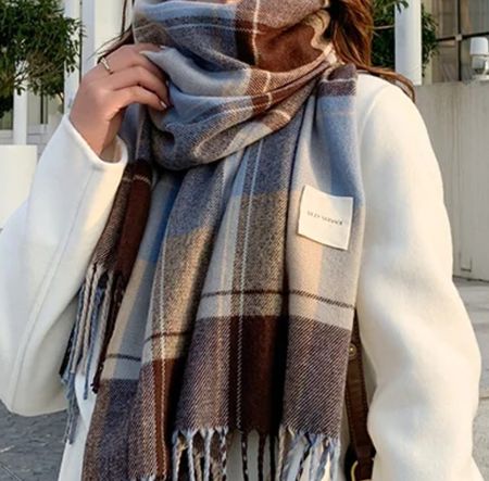 Écharpe pour femme, écharpe chaude pour Automne et hiver.