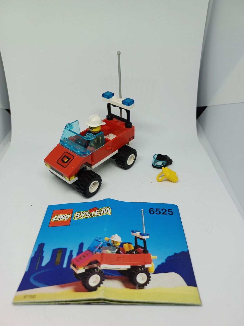 Lego Kit di costruzioni: Lego 6525 Blaze Commander Feuerwehr – Usato da bretzwil venduto da nightflasher