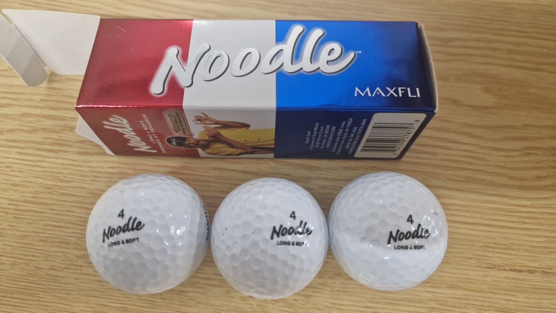 Bälle: Golfbälle, Noodle maxfli, Long & Soft – Neu und originalverpackt aus Weisslingen von and-lo73 1