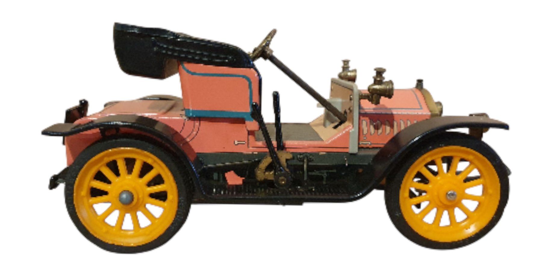 Schuco Giocattoli: Schuco Oldtimer Opel 1909 Rüttelwagen – Usato da Flawil venduto da JaguarXJSHE 4