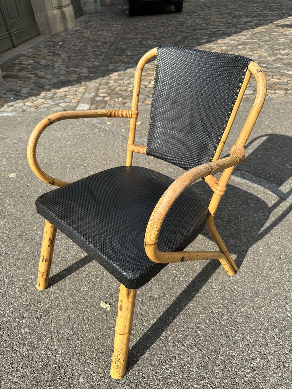 Poltrone: Vintage Bambus Cocktail Sessel. – Usato da Zürich venduto da atlantis77 1