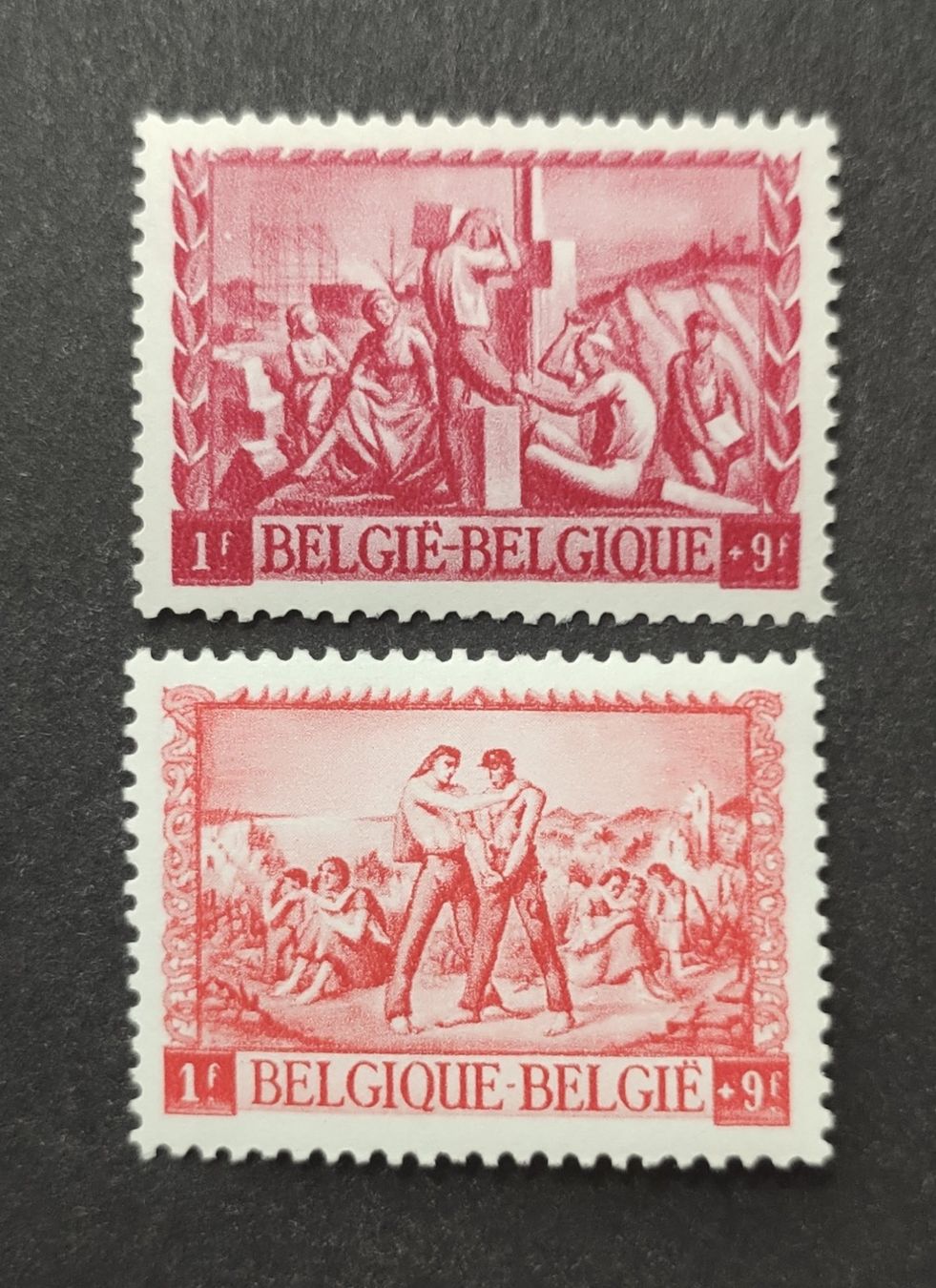 Alle Briefmarken: Belgien 1945 ungestempelte – Gebraucht aus Wil SG von Zazal