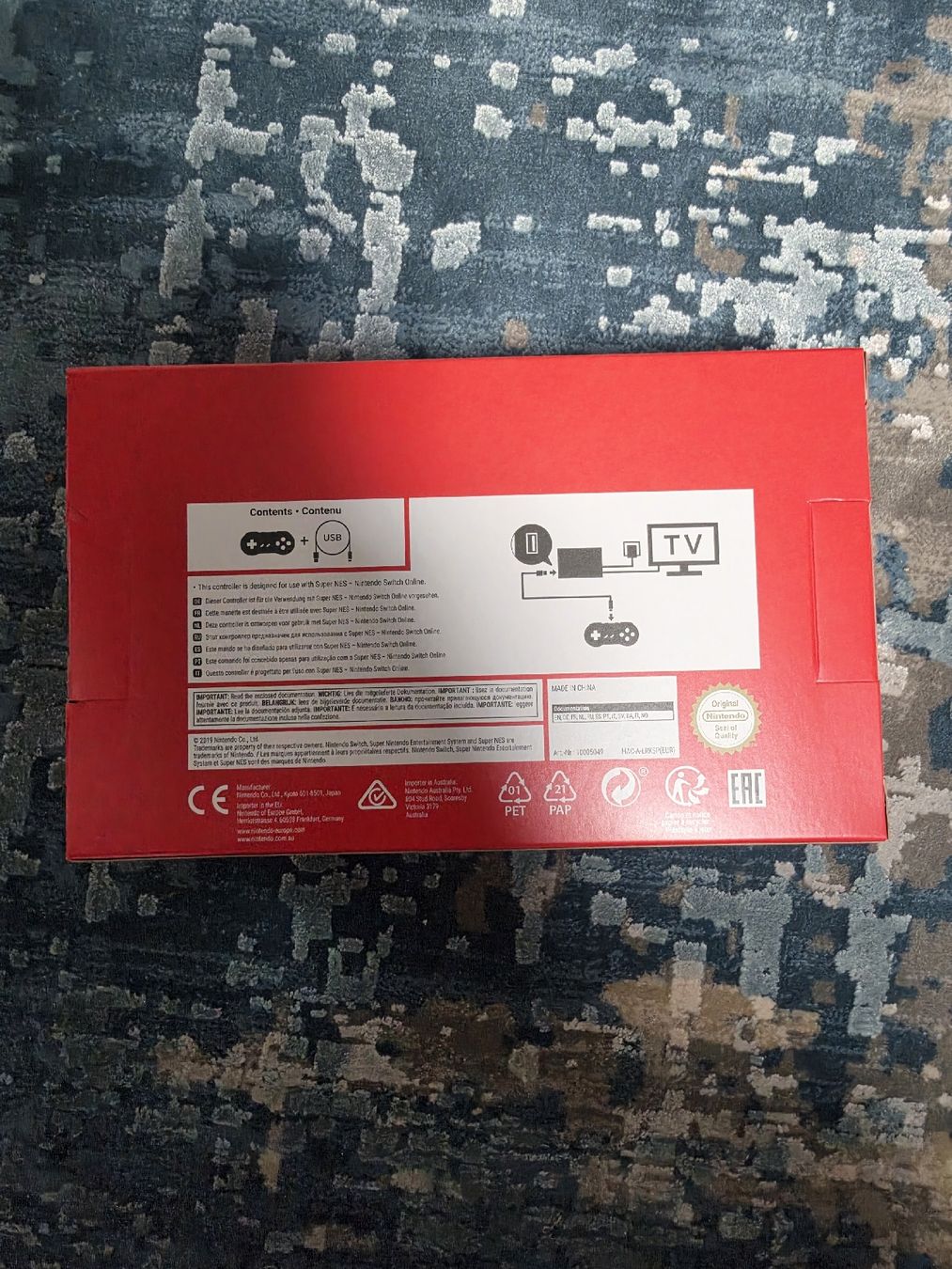 Nintendo Controller: Nintendo Switch SNES Controller neu in OVP original – Nuovo e nell'imballaggio originale da Oensingen venduto da 3.mvc 1