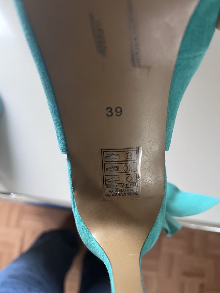 Nafnaf Scarpe da donna: Naf Naf Wildleder Pumps – Usato da Allschwil venduto da christlvonderalm 3