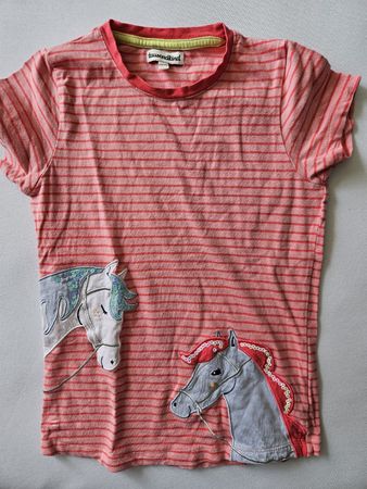 Tausendkind T-Shirt Gr. 152/158 mit Pferde-Applikation Top!