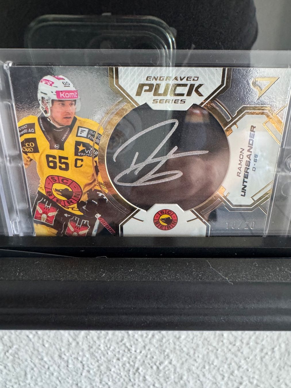 Sportzoo Carte collezionabili: Ramon Untersander Puck Stoppers Signed sportzoo – Usato da Flamatt venduto da Gamer1991