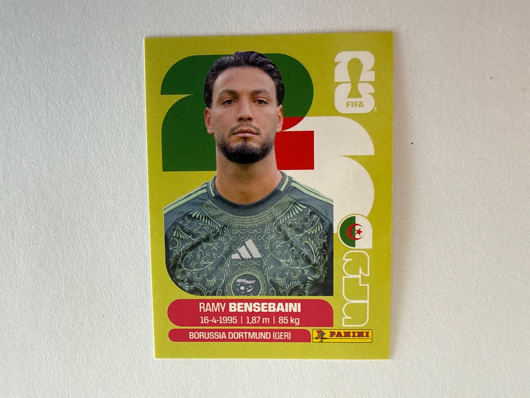 Panini Carte collezionabili: Bensebaini ALG3 - Panini CH Edition WM 2026 – Nuovo (secondo la descrizione) da Grenchen venduto da nicus_aveiro
